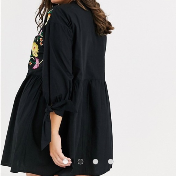 Floral Smock Dress - Picture 3 of 5